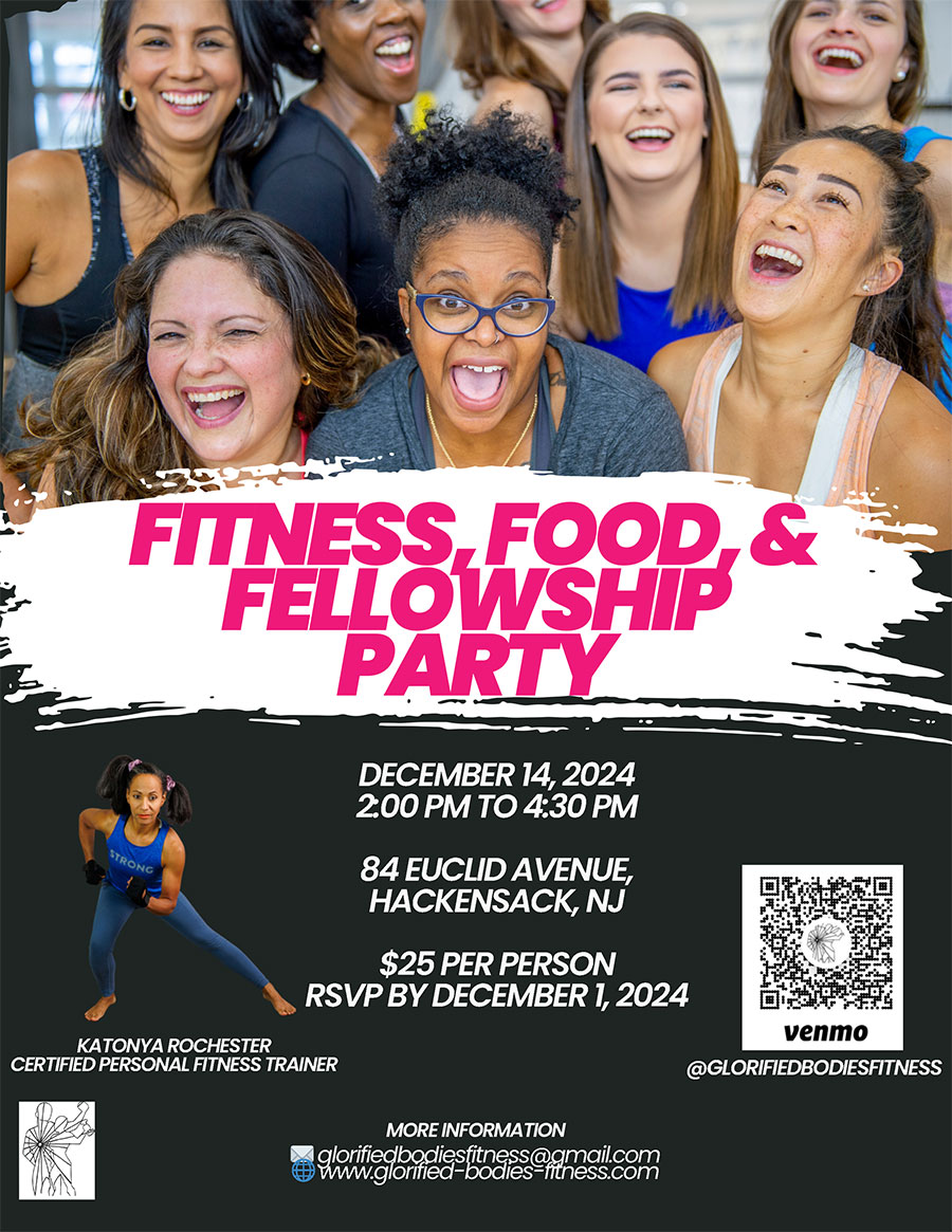 FITNESS, FOOD, & FELLOWSHIP PARTY