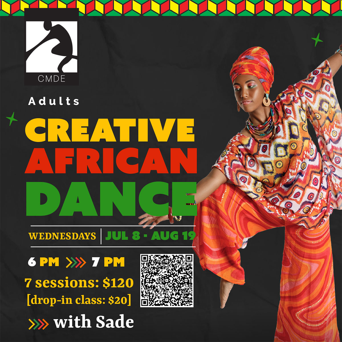 Adult Creative African Dance with Sade