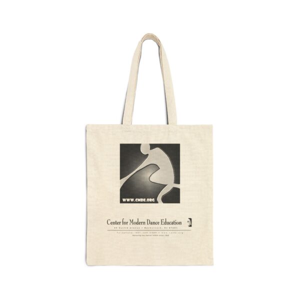 Modern Dance Logo Tote Bag | CMDE Canvas Dance Illustration