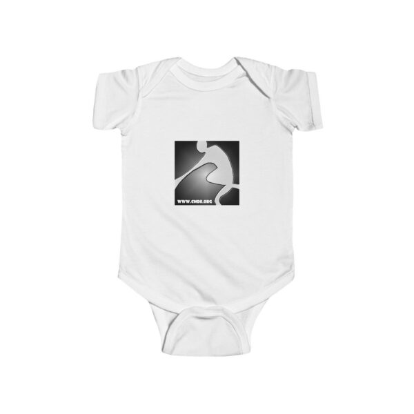 Infant Bodysuit with Surf Silhouette Logo — Baby Onesie